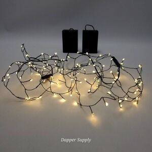 2x LED Fairy Lights – 60 Bulbs Each, Battery Operated, Timer‎ & Fade, Warm White